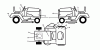 Jonsered LT2223 A2 (96041014700) - Lawn & Garden Tractor (2009-04) Ersatzteile DECALS
