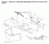 Jonsered LT2223 CMA2 (96061020000) - Lawn & Garden Tractor (2007-04) Ersatzteile BAGGER
