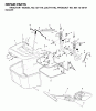 Jonsered ICT17A (JICTH17A, 954130067) - Lawn & Garden Tractor (2002-02) Ersatzteile BAGGER