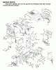 Jonsered ICT17A (JICTH17A, 954130067) - Lawn & Garden Tractor (2002-02) Ersatzteile CHASSIS ENCLOSURES