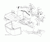 Jonsered LT2223 CMA2 (96061020002) - Lawn & Garden Tractor (2007-09) Ersatzteile BAGGER
