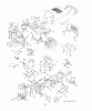 Jonsered LT2223 CMA2 (96061020002) - Lawn & Garden Tractor (2007-09) Ersatzteile CHASSIS ENCLOSURES