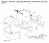 Jonsered LT2223 CMA2 (96061020100) - Lawn & Garden Tractor (2007-02) Ersatzteile BAGGER