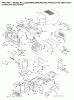 Jonsered LT2223 CMA2 (96061020100) - Lawn & Garden Tractor (2007-02) Ersatzteile CHASSIS ENCLOSURES