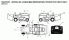 Jonsered LT2223 CMA2 (96061020100) - Lawn & Garden Tractor (2007-02) Ersatzteile DECALS
