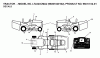 Jonsered LT2223 CMA2 (96061020102) - Lawn & Garden Tractor (2007-10) Ersatzteile DECALS