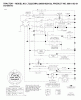Jonsered LT2223 CMA2 (96061020102) - Lawn & Garden Tractor (2007-10) Ersatzteile SCHEMATIC