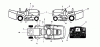 Jonsered LT2223 CMA2 (96061024300) - Lawn & Garden Tractor (2009-01) Ersatzteile DECALS