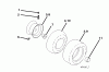 Jonsered LT2223 CMA2 (96061032400) - Lawn & Garden Tractor (2010-11) Ersatzteile WHEELS TIRES