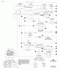 Jonsered LT2223 CMA2 (96061032400) - Lawn & Garden Tractor (2010-11) Ersatzteile SCHEMATIC