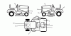 Jonsered LT2226 A2 (96041014500) - Lawn & Garden Tractor (2009-04) Ersatzteile DECALS