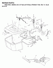 Jonsered ICT18A (JICTH18A, 954130043) - Lawn & Garden Tractor (2000-03) Ersatzteile BAGGER