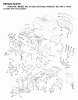 Jonsered ICT18A (JICTH18A, 954130043) - Lawn & Garden Tractor (2000-03) Ersatzteile CHASSIS ENCLOSURES