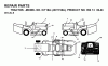 Jonsered ICT18A (JICTH18A, 954130043) - Lawn & Garden Tractor (2000-03) Ersatzteile DECALS