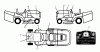 Jonsered LT2316 CM (96051000403) - Lawn & Garden Tractor (2013-05) Ersatzteile DECALS