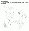 Jonsered ICT18A (JICTH18A, 954130043) - Lawn & Garden Tractor (2000-03) Ersatzteile SEAT