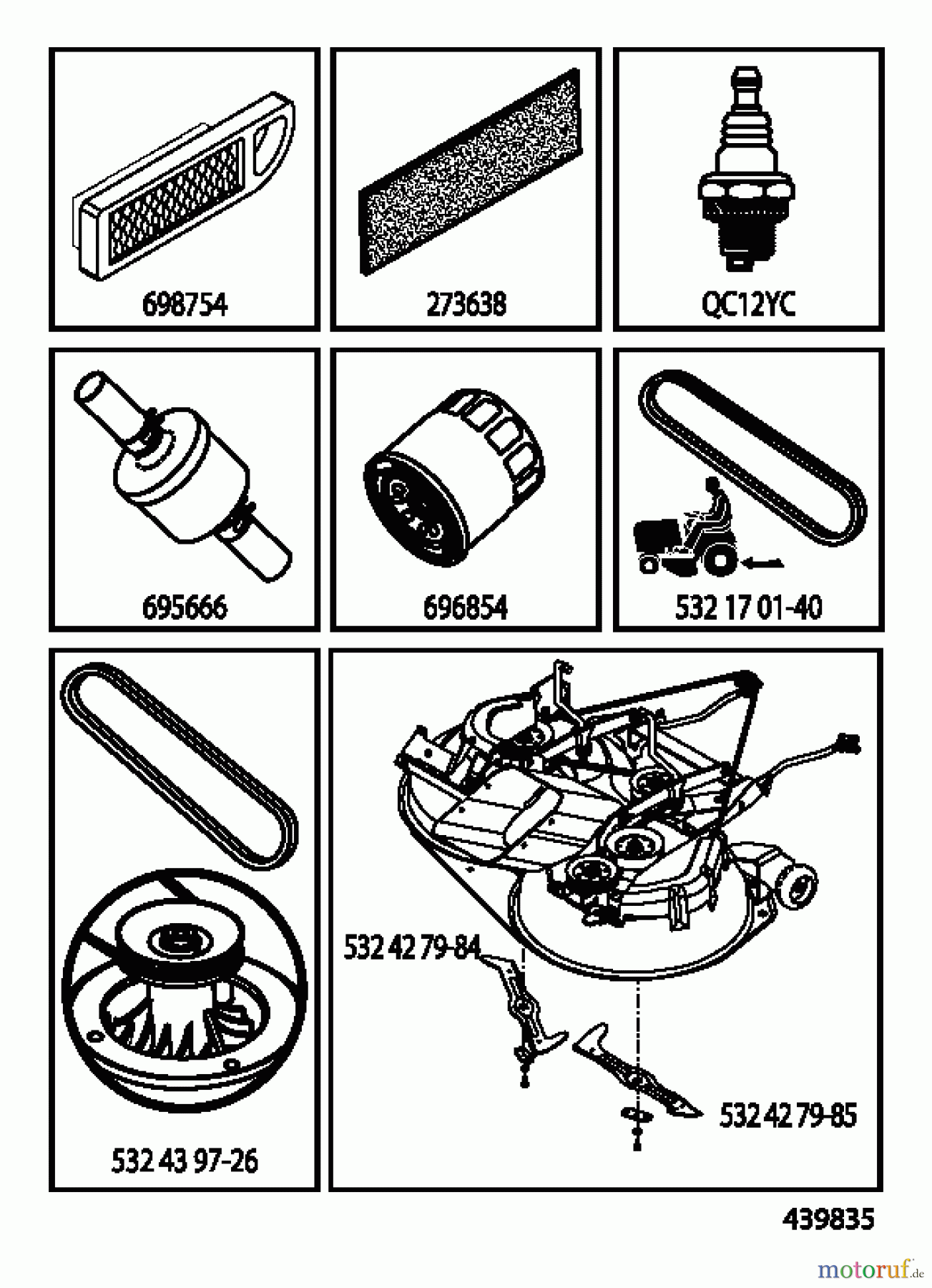 Jonsered Rasen und Garten Traktoren LT2316 CMA2 (96051000600) - Jonsered Lawn & Garden Tractor (2011-03) ACCESSORIES