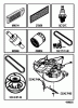 Jonsered LT2316 CMA2 (96051000600) - Lawn & Garden Tractor (2011-03) Ersatzteile ACCESSORIES