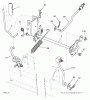 Jonsered LT2316 CMA2 (96051000600) - Lawn & Garden Tractor (2011-03) Ersatzteile MOWER LIFT / DECK LIFT