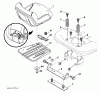 Jonsered LT2320 CMA2 (96051008400) - Lawn & Garden Tractor (2013-06) Ersatzteile SEAT
