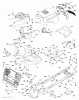 Jonsered LT2316 CMA2 (96051002200) - Lawn & Garden Tractor (2011-01) Ersatzteile CHASSIS ENCLOSURES