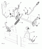 Jonsered LT2316 CMA2 (96051002200) - Lawn & Garden Tractor (2011-01) Ersatzteile MOWER LIFT / DECK LIFT