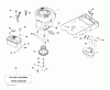 Jonsered LT2317 CMA (96051000500) - Lawn & Garden Tractor (2011-03) Ersatzteile ENGINE