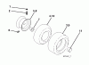 Jonsered LT2317 CMA (96051000500) - Lawn & Garden Tractor (2011-03) Ersatzteile WHEELS TIRES
