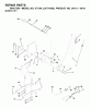 Jonsered ICT18A (JICTH18B, 954130043) - Lawn & Garden Tractor (2001-02) Ersatzteile MOWER LIFT / DECK LIFT