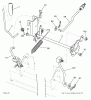 Jonsered LT2317 CMA (96051002102) - Lawn & Garden Tractor (2012-08) Ersatzteile MOWER LIFT / DECK LIFT