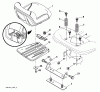 Jonsered LT2317 CMA (96051002102) - Lawn & Garden Tractor (2012-08) Ersatzteile SEAT