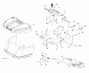 Jonsered LT2317 CMA (96051002102) - Lawn & Garden Tractor (2012-08) Ersatzteile BAGGER
