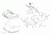 Jonsered LT2317 CMA2 (96051008000) - Lawn & Garden Tractor (2012-09) Ersatzteile BAGGER