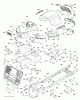 Jonsered LT2317 CMA2 (96051004300) - Lawn & Garden Tractor (2012-01) Ersatzteile CHASSIS ENCLOSURES