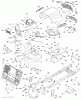 Jonsered LT2317 CMA2 (96051004400) - Lawn & Garden Tractor (2012-01) Ersatzteile CHASSIS ENCLOSURES