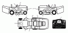 Jonsered LT2317 CMA2 (96051008100) - Lawn & Garden Tractor (2012-10) Ersatzteile DECALS