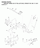 Jonsered ICT18A (JICTH18C, 954130043) - Lawn & Garden Tractor (2001-02) Ersatzteile MOWER LIFT / DECK LIFT