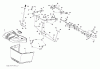 Jonsered LT2320 CMA2 (96051007200) - Lawn & Garden Tractor (2012-11) Ersatzteile BAGGER