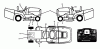 Jonsered LT2318 CMA2 (96051004500) - Lawn & Garden Tractor (2012-02) Ersatzteile DECALS