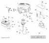 Jonsered LT2318 CMA2 (96051004500) - Lawn & Garden Tractor (2012-02) Ersatzteile ENGINE
