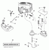 Jonsered LT2320 A2 (96041030000) - Lawn & Garden Tractor (2012-10) Ersatzteile ENGINE