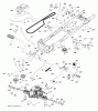 Jonsered LT2320 A2 (96041032100) - Lawn & Garden Tractor (2013-06) Ersatzteile DRIVE