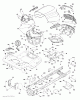 Jonsered LT2320 A2 (96041032100) - Lawn & Garden Tractor (2013-06) Ersatzteile CHASSIS / FRAME