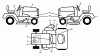 Jonsered LT2320 A2 (96041032100) - Lawn & Garden Tractor (2013-06) Ersatzteile DECALS