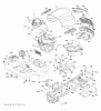 Jonsered LT2320 A2 (96041034700) - Lawn & Garden Tractor (2013-06) Ersatzteile CHASSIS ENCLOSURES