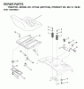 Jonsered ICT19A (JICTH19A, 954130068) - Lawn & Garden Tractor (2002-02) Ersatzteile SEAT