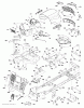 Jonsered LT2320 CMA2 (96051008400) - Lawn & Garden Tractor (2013-06) Ersatzteile CHASSIS ENCLOSURES