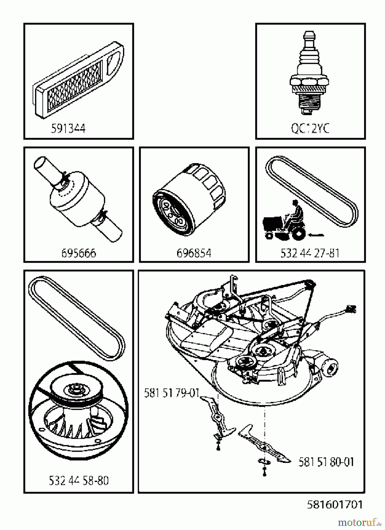 Jonsered Rasen und Garten Traktoren LT2320 CMA2 (96051011200) - Jonsered Lawn & Garden Tractor (2013-06) FREQUENTLY USED PARTS