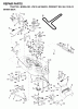Jonsered LTH13 (J813H42C, 954130010) - Lawn & Garden Tractor (1998-12) Ersatzteile MOWER DECK / CUTTING DECK