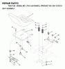 Jonsered LTH13 (J813H42C, 954130010) - Lawn & Garden Tractor (1998-12) Ersatzteile SEAT